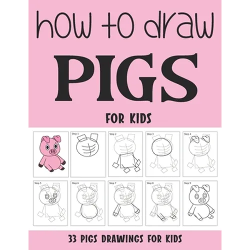 How to Draw Pigs for Kids
