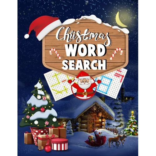 Christmas word search.: Easy Large Print Puzzle Book for Adults, Kids & Everyone for the 25 Days of Christmas.
