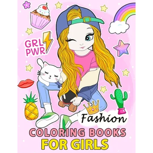 Fashion Coloring Books for Girls