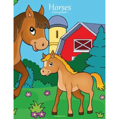 Horses Coloring Book 1