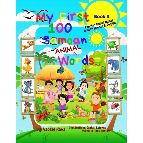 My First 100 Samoan Animal Words - Book 3