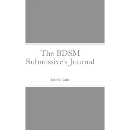 The BDSM Submissive's Journal