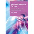 Research Methods for Law