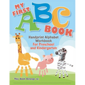 My First ABC Book. Handprint Alphabet Workbook For Preschool and Kindergarten