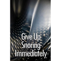 Give Up Snoring Immediately: The key to getting rid of your snoring