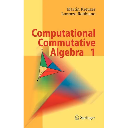 Computational Commutative Algebra 1