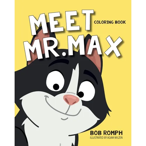 Meet Mr. Max Coloring Book