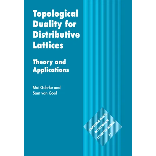 Topological Duality for Distributive Lattices