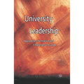 University Leadership: Approaches, Formation and Challenges in Europe