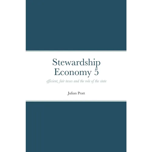 Stewardship Economy 5: efficient, fair taxes and the role of the state