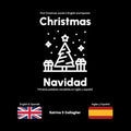 Christmas / Navidad: First Christmas words in English and Spanish