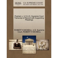 Popham V. U S U.S. Supreme Court Transcript of Record with Supporting Pleadings