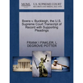 Boera V. Buckleigh, the U.S. Supreme Court Transcript of Record with Supporting Pleadings