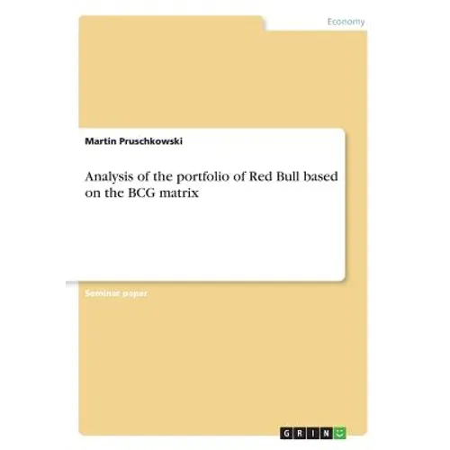 Analysis of the portfolio of Red Bull based on the BCG matrix