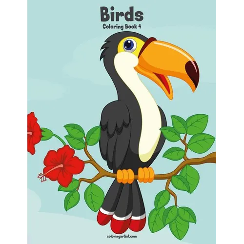 Birds Coloring Book 4