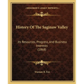 History Of The Saginaw Valley: Its Resources, Progress, And Business Interests (1868)