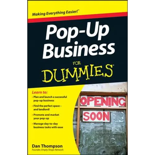 Pop-Up Business for Dummies