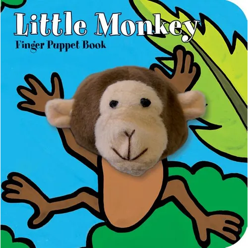 Little Monkey: Finger Puppet Book: (Finger Puppet Book for Toddlers and Babies, Baby Books for First Year, Animal Finger Puppets)
