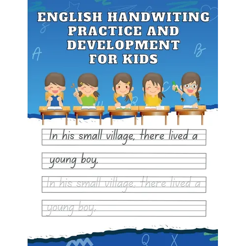 English Handwiting Practice and Development Book for Kids