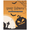 Spooky Halloween: Spooky coloring book for kids