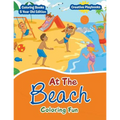 At The Beach Coloring Fun - Coloring Books 5 Year Old Edition
