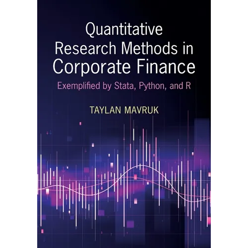 Quantitative Research Methods in Corporate Finance