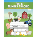 Pre k Number Tracing Math Workbook For Preschoolers and Kids Ages 3-5: Number Tracing Book For Preschoolers - Writing Numbers Workbook Kindergarten -