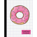 Pink Glazed Donut Quad 4x4 Graph Paper Workbook