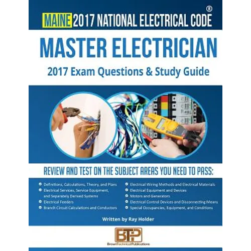 Maine 2017 Master Electrician Study Guide