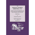 Magna Charta Sureties, 1215. Fifth Edition
