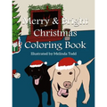 Merry and Bright Christmas Coloring Book