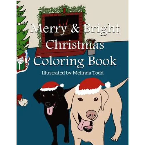 Merry and Bright Christmas Coloring Book
