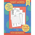 Sight Words for 4th Graders: Fun and Easy Way to Learn High Frequency Words using Puzzles.