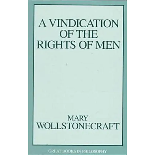 Vindication of the Rights of Men