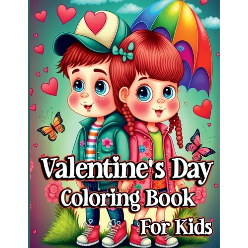 Valentine's Day Coloring Book For Kids