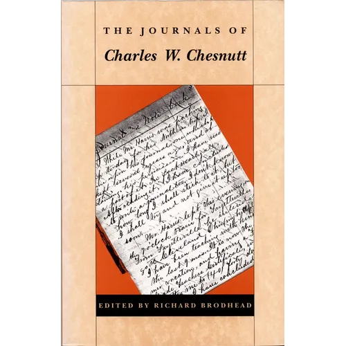The Journals of Charles W. Chesnutt