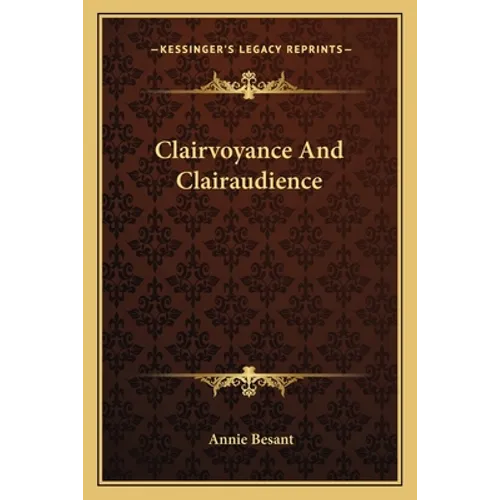 Clairvoyance And Clairaudience