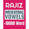 Rajiz Missing Vowels puzzle: Plus 10000 Missing Vowels Puzzle for Adults