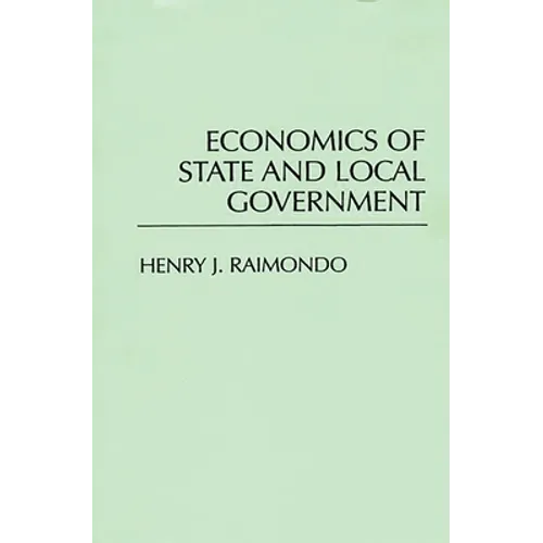 Economics of State and Local Government