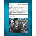 The Trial of Daniel Isaac Eaton, for Publishing a Supposed Libel, Intituled Politics for the People; Or, Hog's Wash: At Justice Hall in the Old Bailey