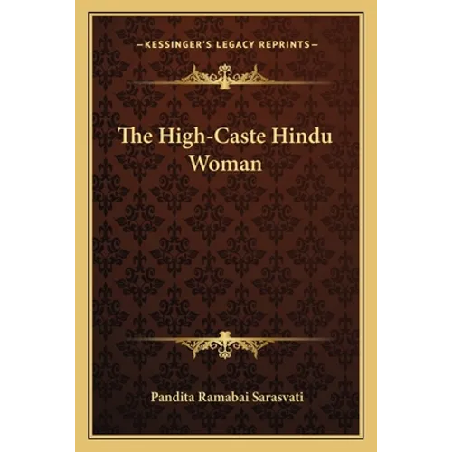 The High-Caste Hindu Woman