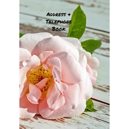 Address and Telephone Book: Address and Telephone Book 7" x 10" 187 pages