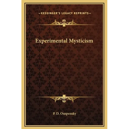 Experimental Mysticism