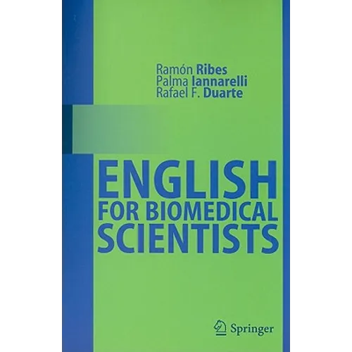 English for Biomedical Scientists