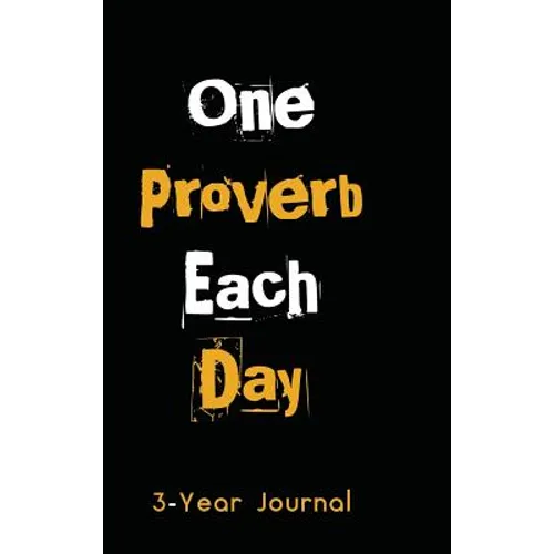 One Proverb Each Day Journal